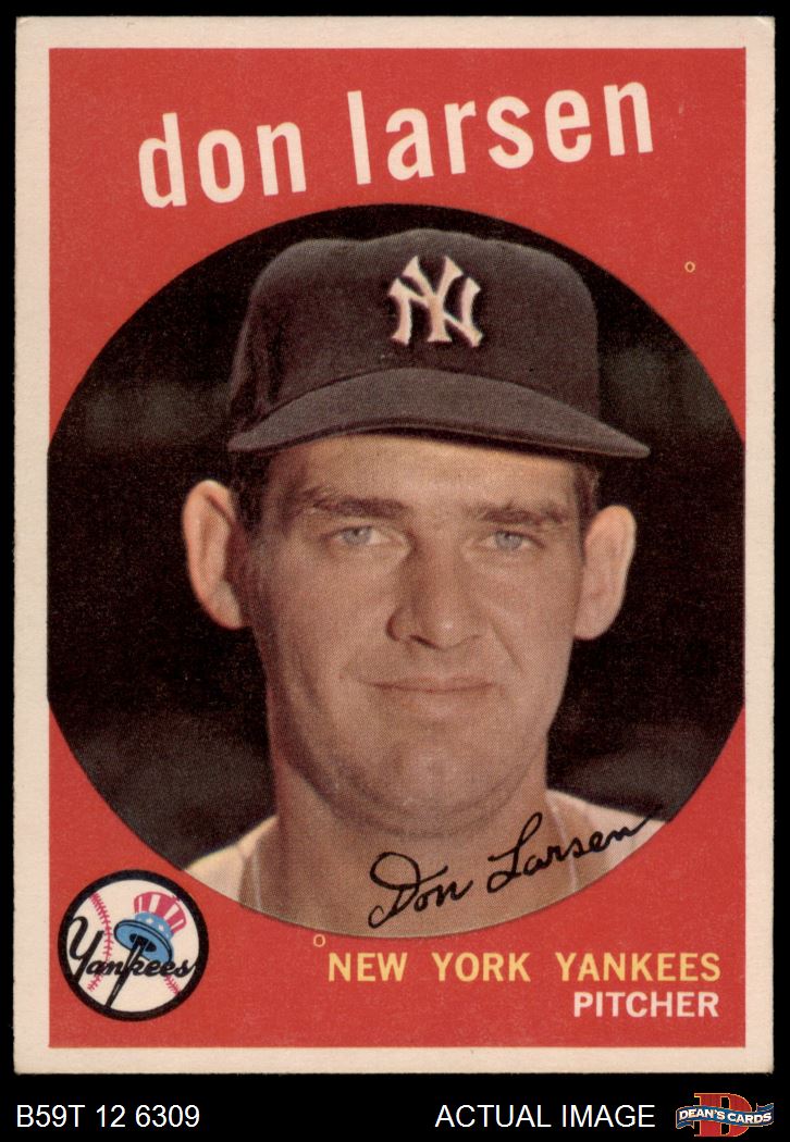 1959 Topps Don Larsen #205 Baseball - VCP Price Guide