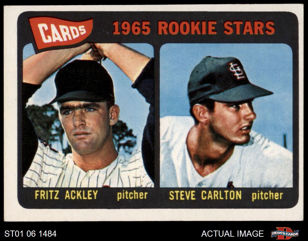 1965 Topps Steve Carlton Rookie Cardinals #477 Card Signed Psa/dna Gem Mint  10 Auction