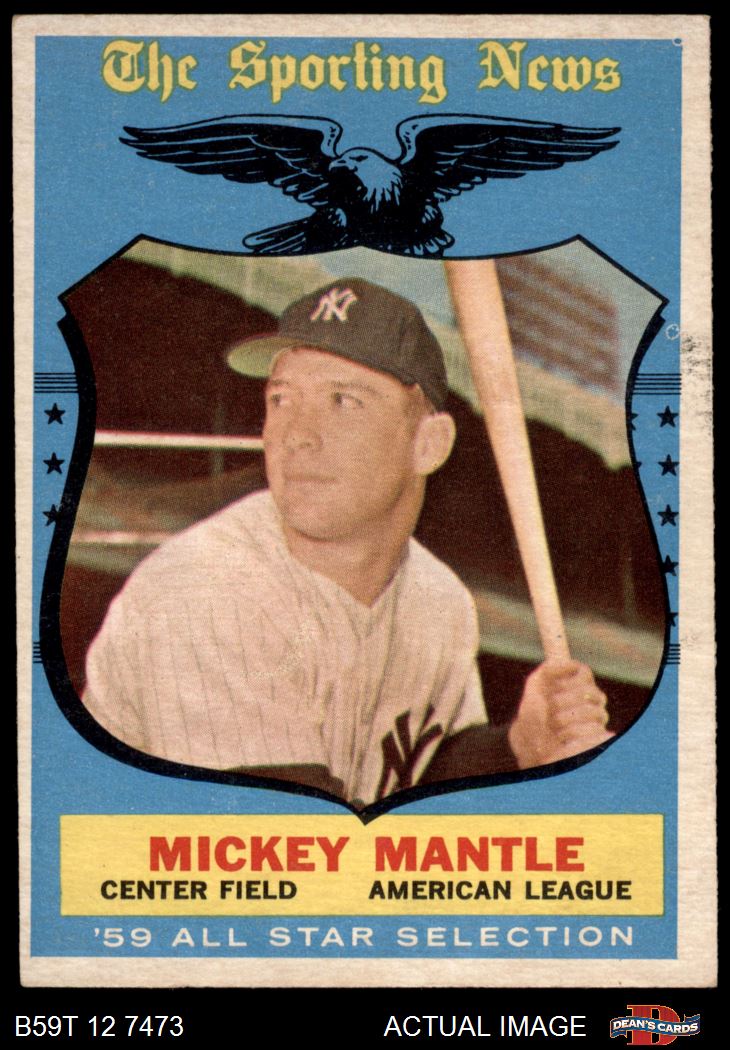 1959 Topps Mickey Mantle #564 Baseball - VCP Price Guide