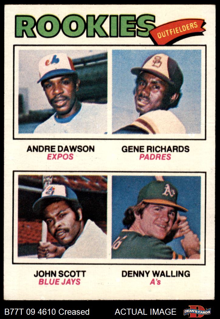 Andre Dawson Montreal Expos Autographed 1977 Topps Series 2 #473 Beckett  Fanatics Witnessed Authenticated 10 Rookie Card