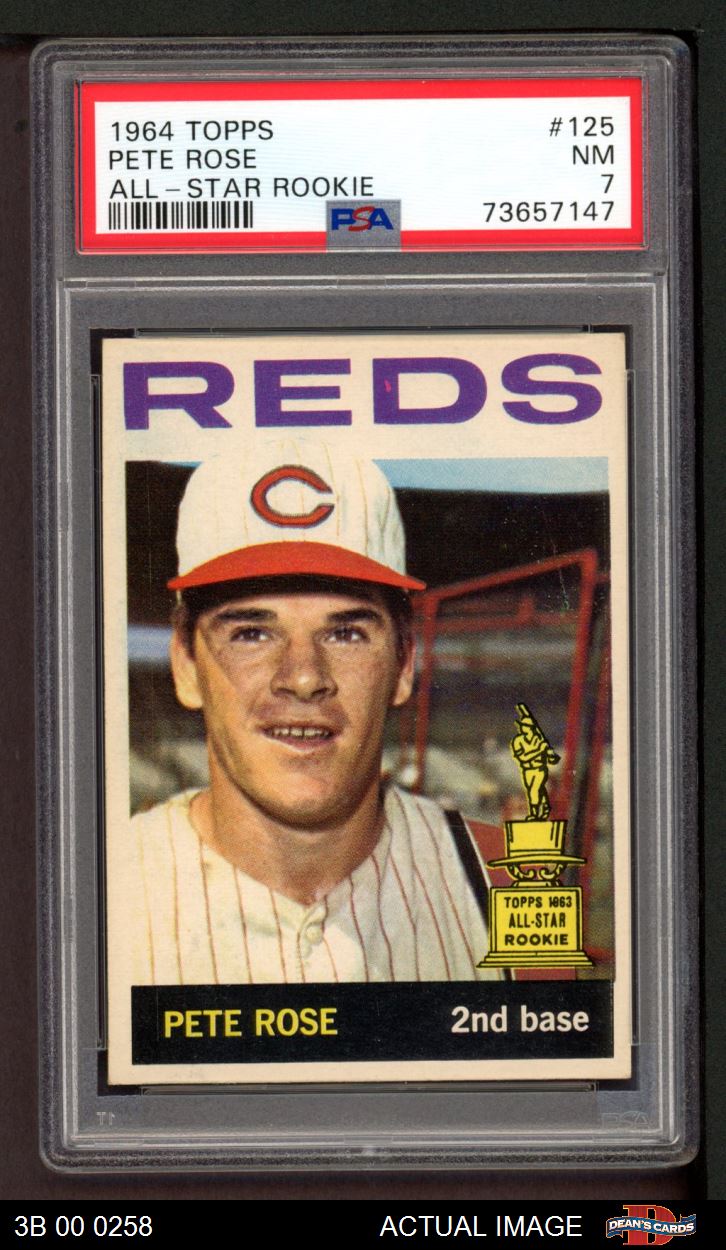 Pete Rose 1964 Topps All-Star Rookie #125 Price Guide - Sports