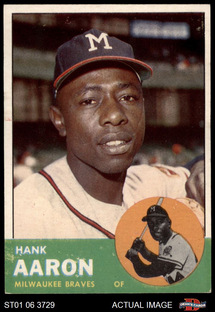 Buy Hank Aaron Baseball Cards at Dean's Cards