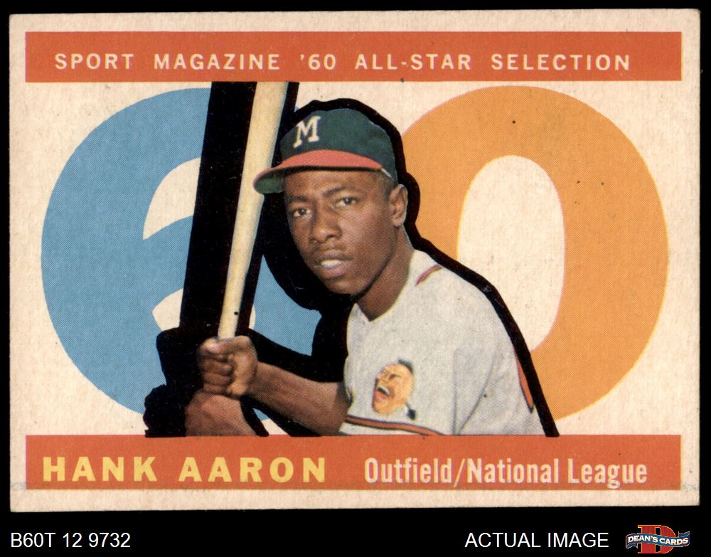 Buy Hank Aaron Baseball Cards at Dean's Cards