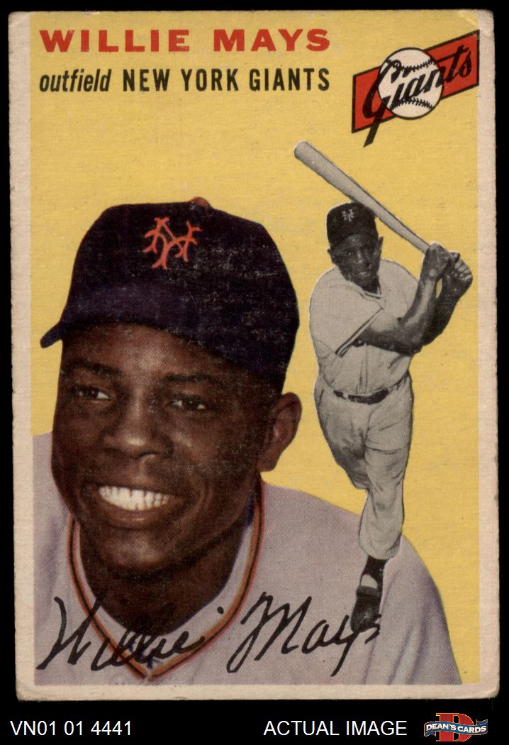 1954 Topps #90 Willie Mays 2.5 - GD+