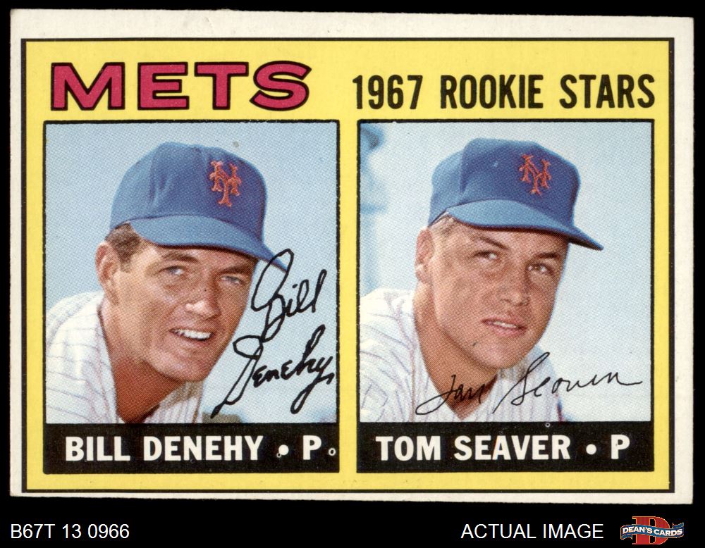 Tom Seaver METS GBSCC Slabbed Auto Signed Card BAS Beckett