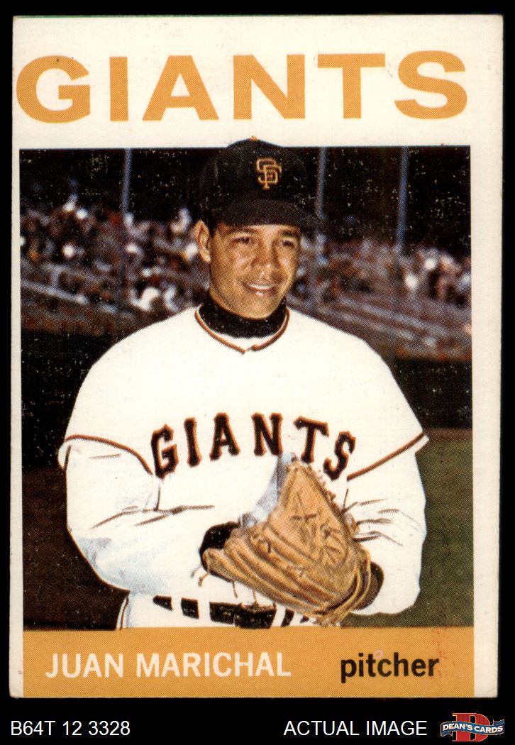 1964 Topps #280 Juan Marichal San Francisco Giants HOF SGC 6 high quality EX-NM