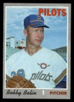 Greg Goossen Seattle Pilots Custom Baseball Card 1969 Style 