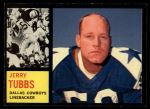 1962 Topps #45  Jerry Tubbs  Front Thumbnail