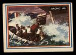 1953 Topps Fighting Marines #55   Raging Sea Front Thumbnail