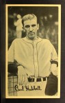 1937 Goudey Wide Pen  Carl Hubbell   Front Thumbnail