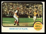  1973 Topps # 204 1972 World Series - Game #2 - A's