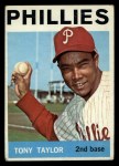 Paul Brown Philadelphia Phillies Signed 1964 Topps Card #319