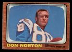 1966 Topps #129  Don Norton  Front Thumbnail