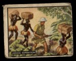 1950 Topps Bring Em Back Alive #10   Jungle Expedition Front Thumbnail
