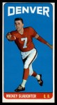 1965 Topps #63  Mickey Slaughter  Front Thumbnail