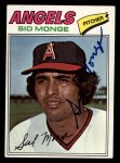 1977 Topps #282 Sid Monge Front Thumbnail