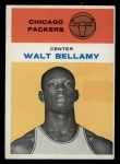 1961 Fleer #4 Walt Bellamy Front Thumbnail