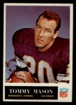 1965 Philadelphia #108  Tommy Mason  Front Thumbnail