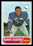 1968 Topps #84  Dave Lloyd  Front Thumbnail