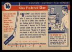 1954 Topps #16  Glen Skov  Back Thumbnail