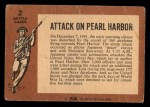 1965 A & BC Battle #2   Attack On Pearl Harbor Back Thumbnail