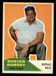 1960 Fleer #92  Buster Ramsey  Front Thumbnail