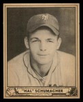 1940 Play Ball #85  Hal Schumacher  Front Thumbnail