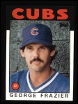 1986 Topps #431  George Frazier  Front Thumbnail