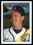 1988 Topps #652  Bruce Benedict  Front Thumbnail