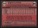 1989 Topps #690  Doug Jones  Back Thumbnail