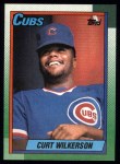 1990 Topps #667  Curt Wilkerson  Front Thumbnail