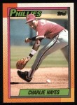 1990 Topps #577  Charlie Hayes  Front Thumbnail