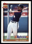 1991 Topps #331  Eric Anthony  Front Thumbnail