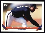 1993 Topps #614  Brian Williams  Front Thumbnail
