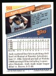 1993 Topps #568  Andy Benes  Back Thumbnail