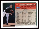 1994 Topps #49  Armando Reynoso  Back Thumbnail