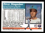 1995 Topps #283  Dave Magadan  Back Thumbnail