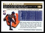 1996 Topps #109  Tony Castillo  Back Thumbnail