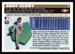 1996 Topps #82  Andy Ashby  Back Thumbnail