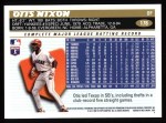 1996 Topps #178  Otis Nixon  Back Thumbnail