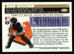 1996 Topps #117  Dan Wilson  Back Thumbnail
