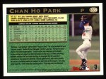1997 Topps #338  Chan Ho Park  Back Thumbnail