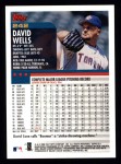 2000 Topps #242  David Wells  Back Thumbnail