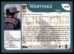 2001 Topps #456  Felix Martinez  Back Thumbnail