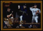 2002 Topps #348   -  Randy Johnson / Curt Schilling / Chan Ho Park NL Strikeout Leaders Front Thumbnail