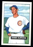 1951 Bowman REPRINT #248  Johnny Klippstein  Front Thumbnail