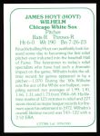 1978 TCMA The 1960's #100  Hoyt Wilhelm  Back Thumbnail