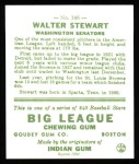 1933 Goudey Reprint #146  Walter Stewart  Back Thumbnail
