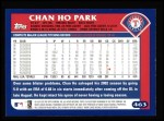 2003 Topps #463  Chan Ho Park  Back Thumbnail