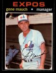 1971 O-Pee-Chee #59  Gene Mauch  Front Thumbnail